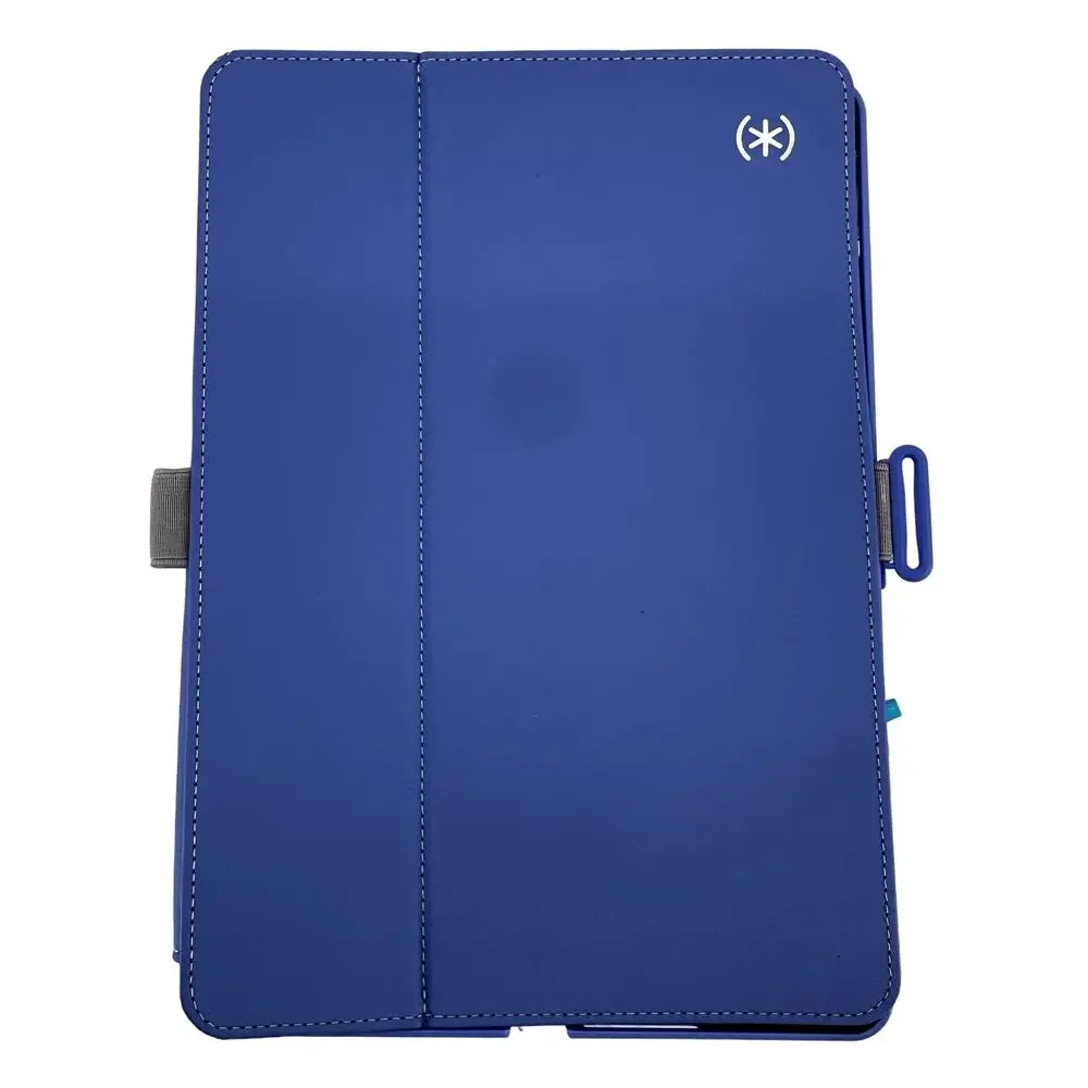 Speck Balance Folio Ipad Case with Microban Magnetic Multi Angle Blue One Size